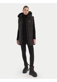 Guess Kurtka przejściowa 179613 Czarny Classic Fit. Kolor: czarny. Materiał: syntetyk #4