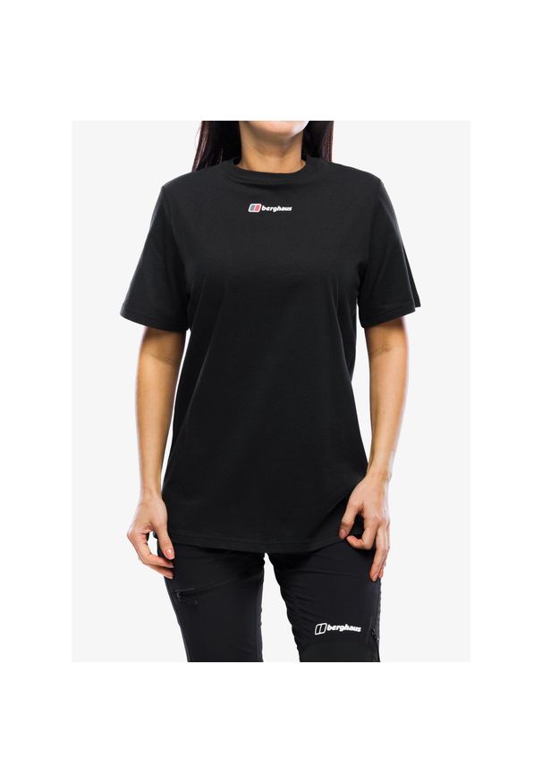 Koszulka damska Berghaus Boyfriend Three Layers SS Tee. Kolor: czarny