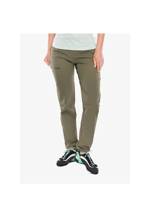 EDELRID - Spodnie wspinaczkowe damskie Edelrid Radar Pants II. Kolor: zielony. Sport: wspinaczka