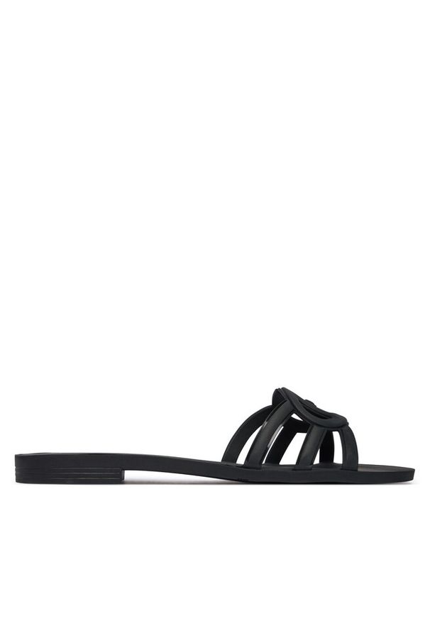 Klapki Guess. Kolor: czarny