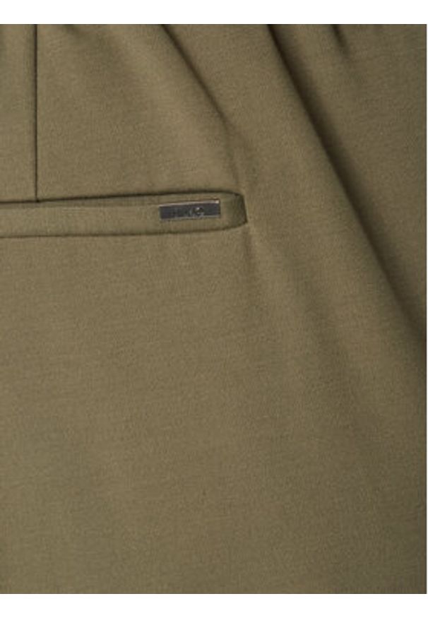 Liu Jo Spodnie materiałowe QA5080 J4776 80515 Zielony Regular Fit. Kolor: zielony. Materiał: syntetyk