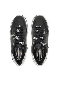 MICHAEL Michael Kors Sneakersy Hayes 43F5HYFS2L Czarny. Kolor: czarny. Materiał: skóra #2