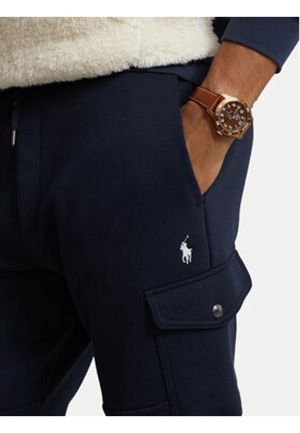 Polo Ralph Lauren Spodnie dresowe 710881522007 Granatowy Regular Fit. Kolor: niebieski. Materiał: syntetyk, bawełna