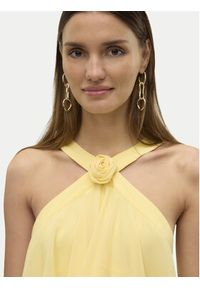 Vero Moda Sukienka wieczorowa Felicia 10295237 Żółty Slim Fit. Kolor: żółty. Materiał: syntetyk. Styl: wizytowy #4