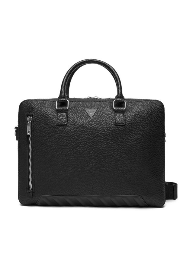 Guess Torba na laptopa HMTOLG P5447 Czarny. Kolor: czarny. Materiał: skóra