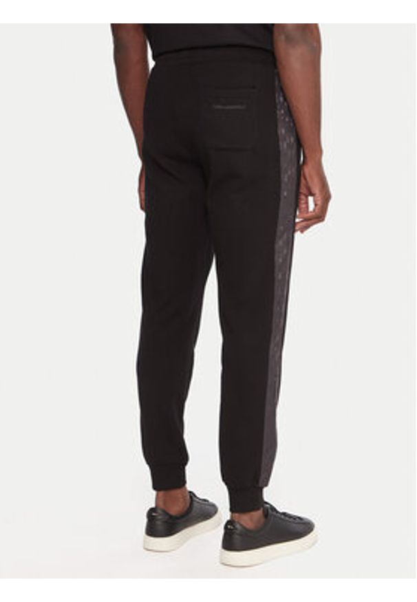 Karl Lagerfeld - KARL LAGERFELD Spodnie dresowe 705036 554910 Czarny Slim Fit. Kolor: czarny. Materiał: bawełna