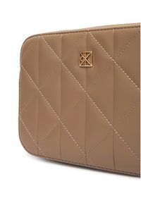 Calvin Klein Torebka Quilted Camera Bag LV04F3328G Beżowy. Kolor: beżowy. Materiał: skórzane #4