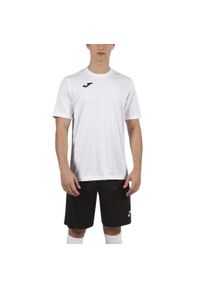 Joma - Koszulka Piłkarska Dziecięca Combi. Kolor: biały. Sport: piłka nożna