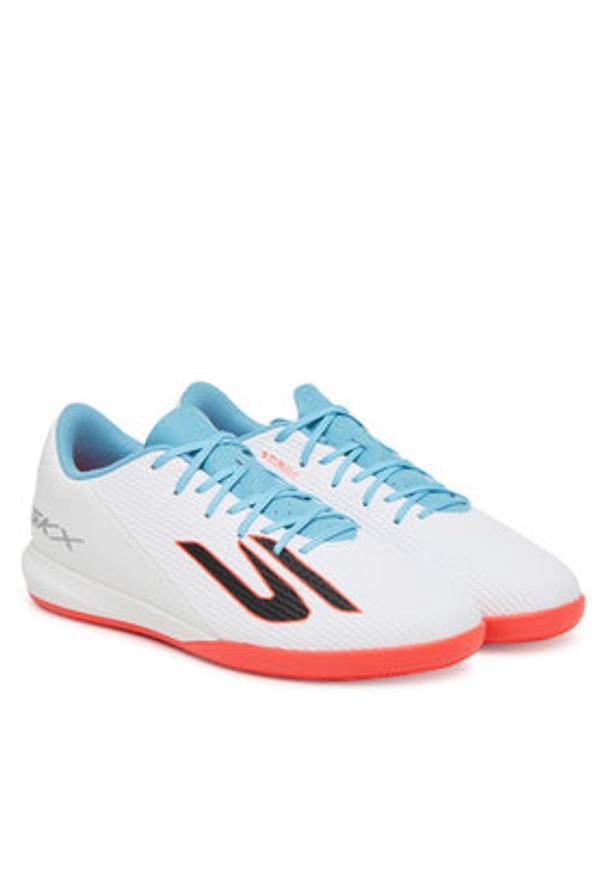 skechers - Skechers Buty do piłki nożnej Academy Ic 252128 WTQP Biały. Kolor: biały. Materiał: skóra