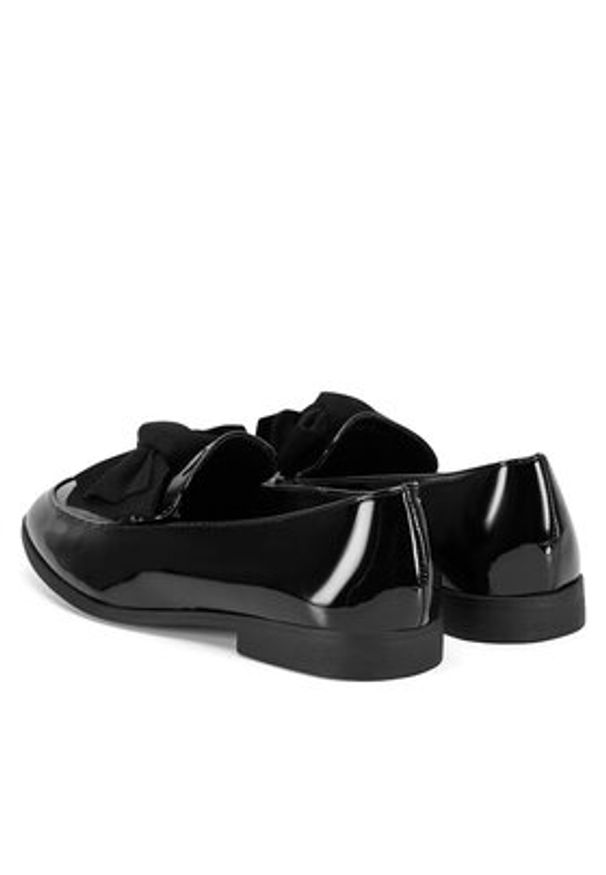 Jenny - JENNY Loafersy HY20232-1 Czarny. Kolor: czarny. Materiał: materiał