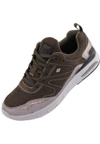 BLACK KNIGHT - Damskie Sneakers British Knights WS Demon Rozmiar 40. Kolor: szary. Materiał: syntetyk, skóra, materiał
