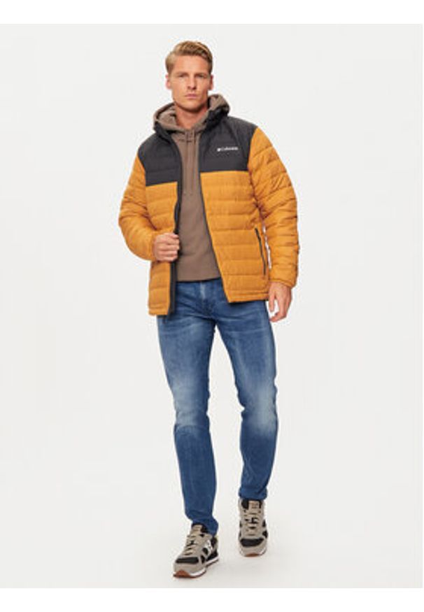 columbia - Columbia Kurtka przejściowa Powder Lite™ II 2086964 Żółty Regular Fit. Kolor: żółty. Materiał: syntetyk
