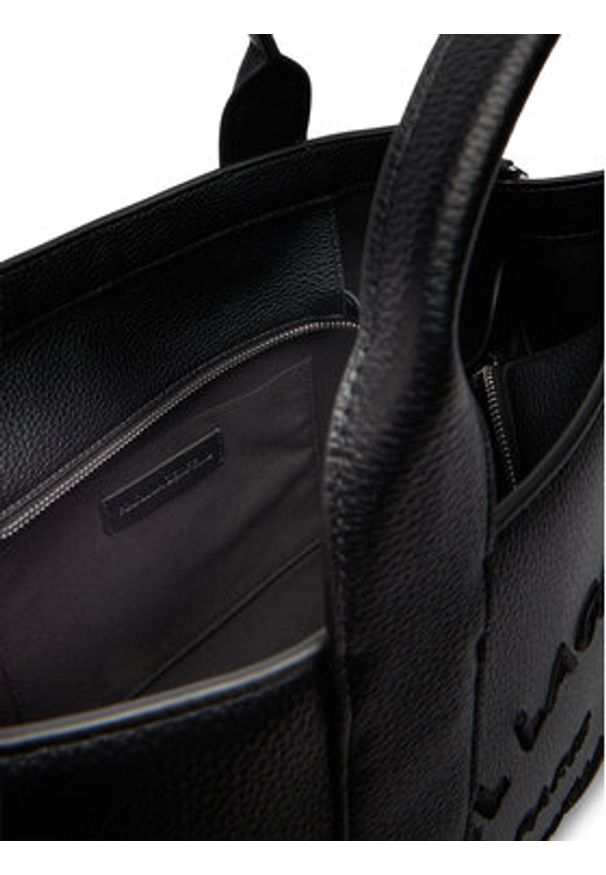 Karl Lagerfeld - KARL LAGERFELD Torebka B1W30041 Czarny. Kolor: czarny. Materiał: skórzane