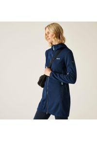 Regatta - Damski Bloomfield Długi Polar. Kolor: niebieski. Materiał: polar. Długość: długie. Sport: turystyka piesza #1