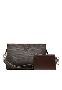 Guess Saszetka HMMIPW P6257 Bordowy. Kolor: czerwony. Materiał: skóra #1
