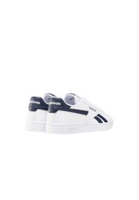 Buty sportowe damskie/męskie Reebok Court Retro sneakersy białe (100074396). Okazja: na co dzień. Kolor: biały. Materiał: skóra