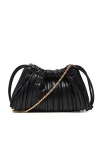 Calvin Klein Torebka Drawstring Plisse Conv Mini Cb P LV04F3077G Czarny. Kolor: czarny. Materiał: skórzane #4