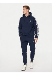 Adidas - adidas Bluza adicolor Classics 3-Stripes IL2489 Granatowy Regular Fit. Kolor: niebieski. Materiał: syntetyk, bawełna