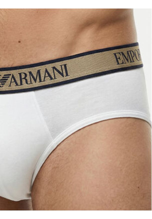 Emporio Armani Underwear Komplet slipów EM000369 AF20669 M5080 Kolorowy. Materiał: bawełna. Wzór: kolorowy
