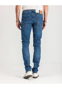 Mustang - MUSTANG VEGAS SLIM MĘSKIE SPODNIE JEANSOWE JEANSY DŻINSY DENIM BLUE 1015350 5000 682. Okazja: na co dzień. Styl: casual