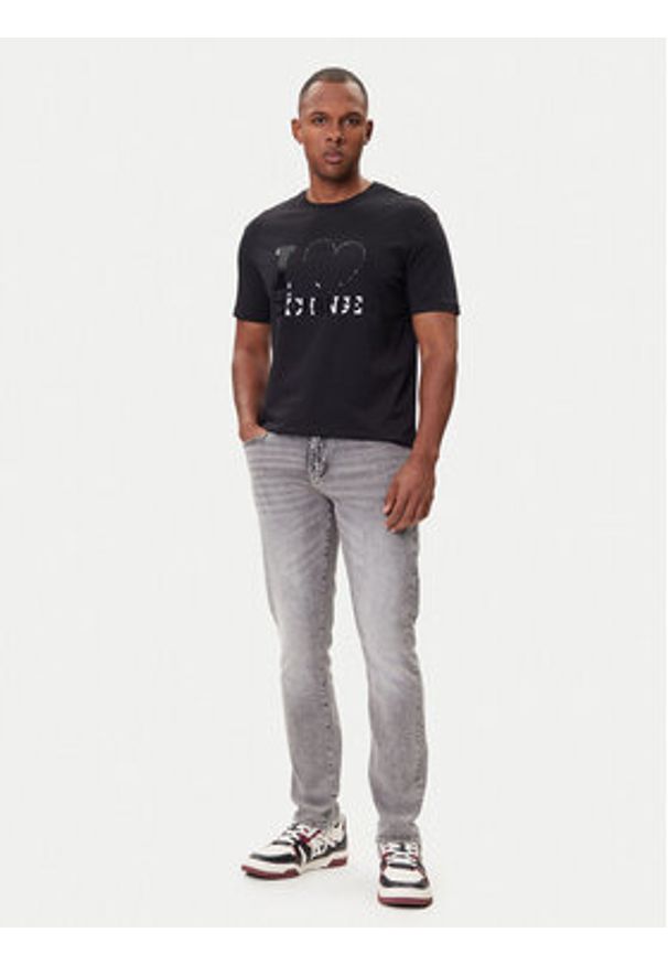 Armani Exchange T-Shirt XM001413 AF16432 MC314 Czarny Regular Fit. Kolor: czarny. Materiał: bawełna