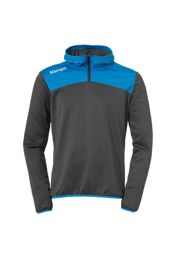 KEMPA - Bluza emotion 2.0 Kempa Quarter Zip. Kolor: niebieski, szary, wielokolorowy, brązowy. Sport: piłka ręczna