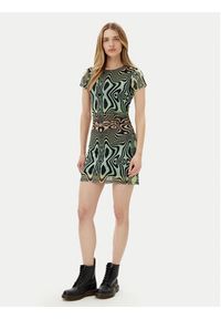 Volcom Sukienka codzienna Filip Rygalski B1312514 Kolorowy Slim Fit. Okazja: na co dzień. Materiał: syntetyk. Wzór: kolorowy. Typ sukienki: proste. Styl: casual #4