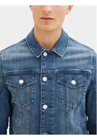 Tom Tailor Kurtka jeansowa 1037634 Niebieski Regular Fit. Kolor: niebieski. Materiał: bawełna #5