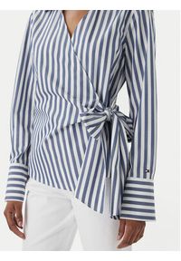TOMMY HILFIGER - Tommy Hilfiger Koszula WW0WW49650 Niebieski Slim Fit. Kolor: niebieski. Materiał: bawełna #2