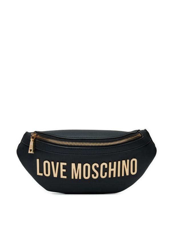 Love Moschino - LOVE MOSCHINO Plecak JC4195PP1LKD0000 Czarny. Kolor: czarny. Materiał: skóra