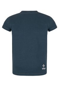 Dziewczęcy bawełniany t-shirt Kilpi ALBION-JG. Kolor: niebieski. Materiał: bawełna. Sport: turystyka piesza