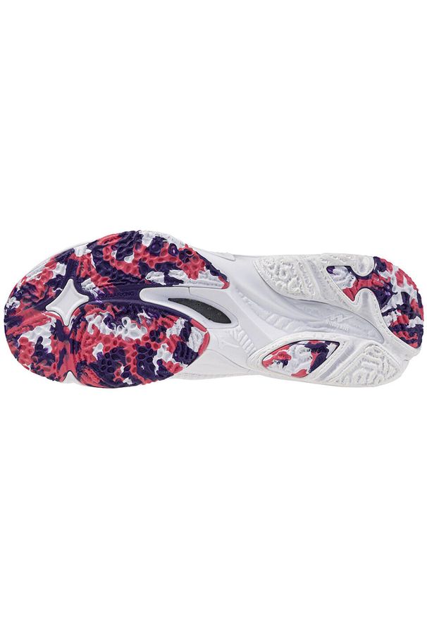 Damskie buty halowe Mizuno Wave Lightning Z. Kolor: niebieski, biały, wielokolorowy. Model: Mizuno Wave. Sport: siatkówka