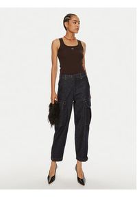 Pinko Jeansy Sonata 103856 A20N Granatowy Wide Leg. Kolor: niebieski #3