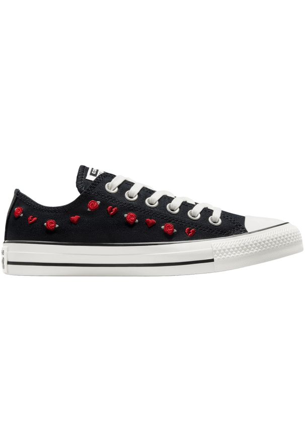 Buty sportowe Converse Chuck Taylor All Star Valentine Day. Kolor: czarny. Materiał: materiał. Model: Converse All Star. Sport: skateboard