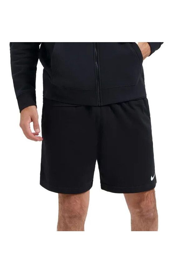 Spodnie sportowe męskie Nike Park 20 Fleece. Kolor: biały, wielokolorowy, czarny. Długość: krótkie
