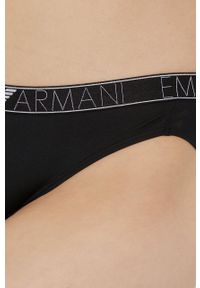 Emporio Armani Underwear figi (2-pack) kolor czarny. Kolor: czarny. Materiał: materiał