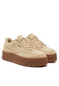 Puma Sneakersy Karmen Ii Idol Sd 397462 01 Beżowy. Kolor: beżowy. Materiał: zamsz, skóra