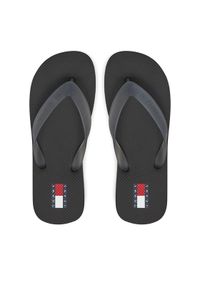 Tommy Jeans Japonki Tjw Logo Flip Flop EN0EN02447 Czarny. Kolor: czarny