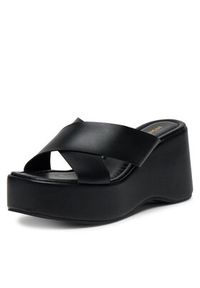 DeeZee Klapki F22067-4 Czarny. Kolor: czarny. Materiał: materiał, syntetyk #6