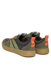Palladium Sneakersy Pallacup Flame Sde 79505-320-M Zielony. Kolor: zielony. Materiał: skóra, zamsz