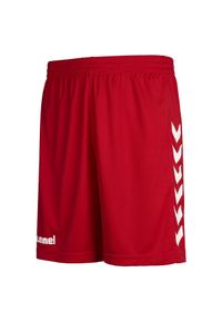 Spodenki sportowe męskie Hummel Core Poly Shorts. Kolor: czerwony