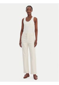 Marella Jeansy Solista 2613131065 Écru Straight Fit. Kolor: kremowy #3