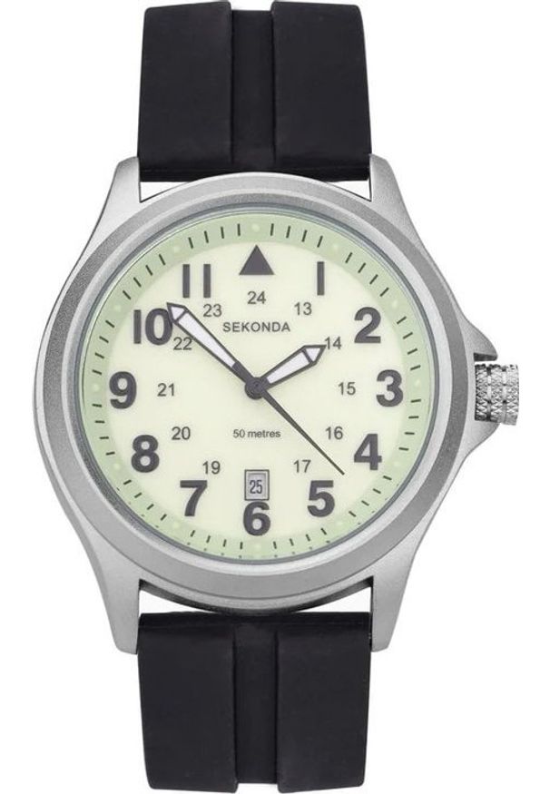 Zegarek Sekonda Zegarek męski Sekonda 30093 czarny. Kolor: czarny