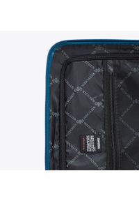 Wittchen - Zestaw walizek z polipropylenu z błyszczącymi paskami niebieski. Kolor: niebieski. Wzór: paski, aplikacja. Styl: elegancki #4