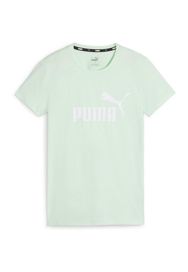 Koszulka damska Puma ESS Logo Tee. Kolor: zielony, wielokolorowy