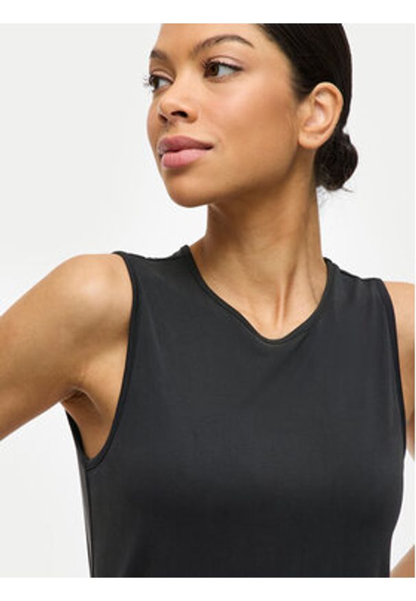 Vila Sukienka letnia Modala 14101675 Czarny Regular Fit. Kolor: czarny. Materiał: syntetyk. Sezon: lato