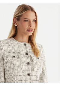 Guess Kurtka przejściowa W5YN44 WHDB2 Biały Regular Fit. Kolor: biały. Materiał: syntetyk #2