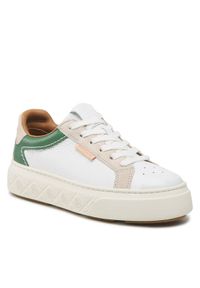 Tory Burch Sneakersy Ladybug Sneaker Adria 143066 Biały. Kolor: biały. Materiał: skóra #1