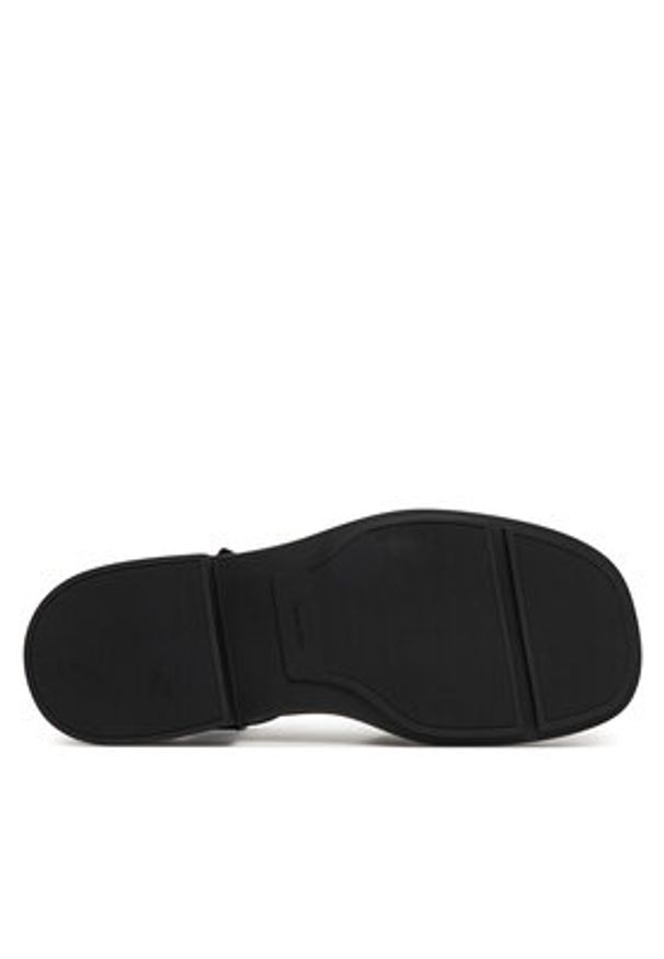 Calvin Klein Sandały Chunky Sandal Lth Mg HW0HW03131 Czarny. Kolor: czarny. Materiał: skóra