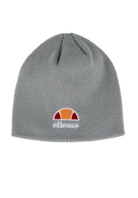 Czapka Ellesse Brenna Beanie SBMA2294109 - szara. Kolor: szary. Materiał: materiał, prążkowany, akryl. Wzór: aplikacja, haft. Sezon: zima. Styl: klasyczny #1